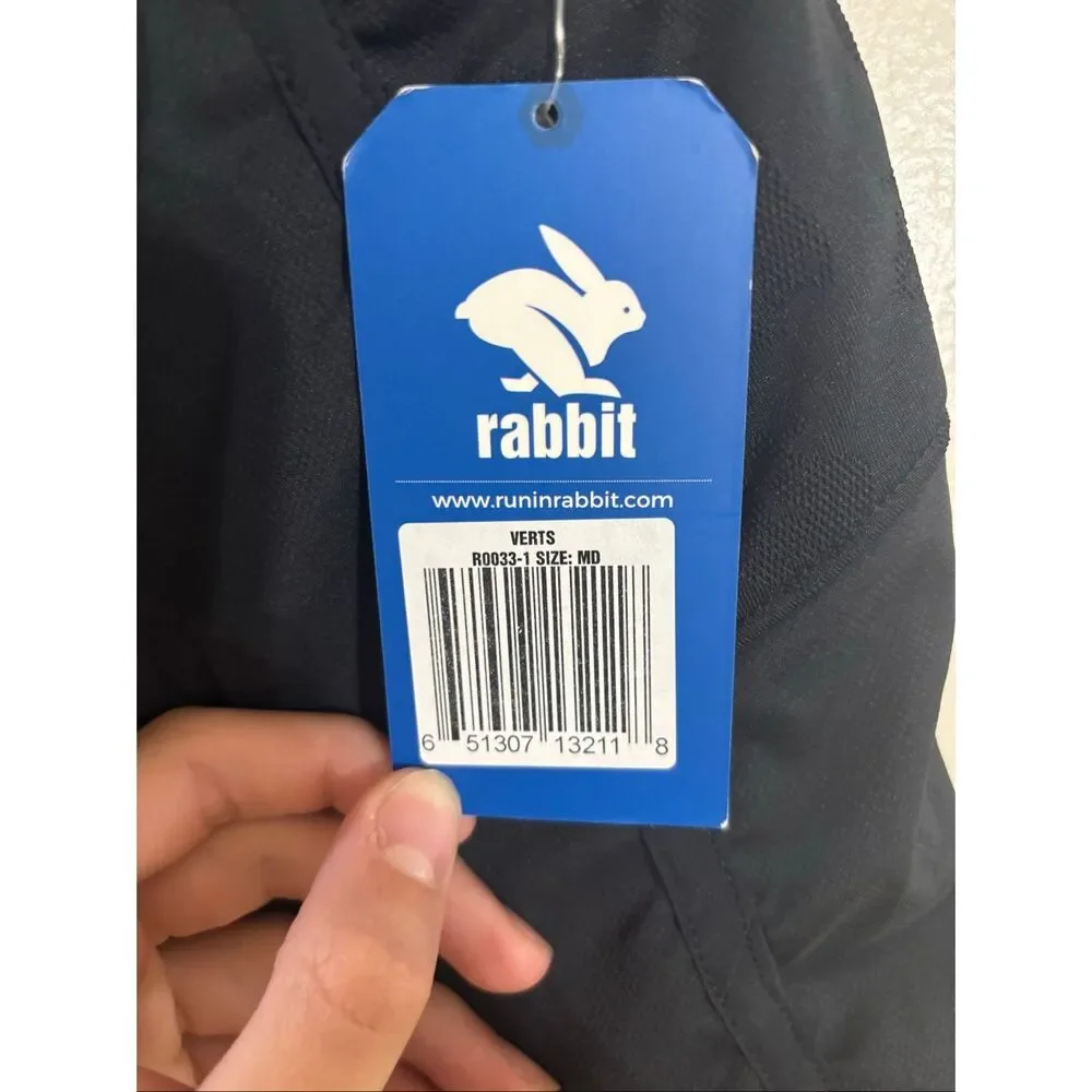 Rabbit Rabbit Rabbit Men's Black Athletic Shorts - Picture 6 of 11